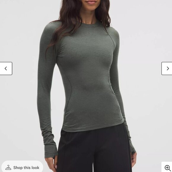 LULULEMON Long-Sleeve Crewneck Base Layer - Picture 1 of 5
